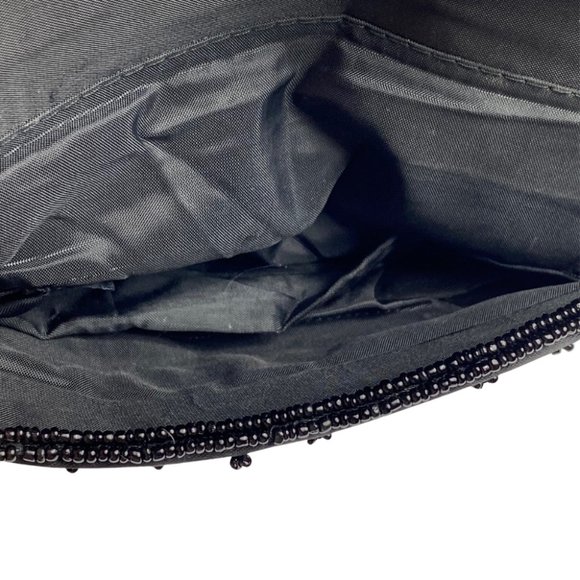 Black and copper sequin clutch purse - Picture 6 of 7